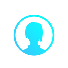 profile placeholder, default avatar, girl