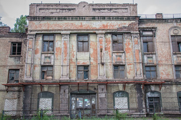 Industrial area, Dnipro, Ukraine