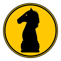 Chess elephant icon.