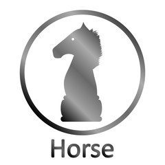 Chess elephant icon.