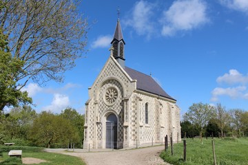 Fototapeta na wymiar Chapelle de Saint-Valery-sur-Somme (Chapelle des Marins)