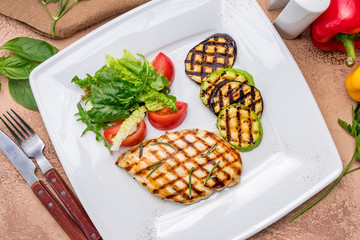 Grilled chicken Breasts