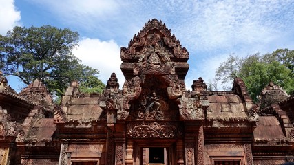 Angkor Tempel, Banteay Srey in Kambodscha