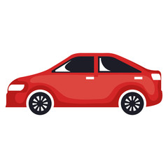 Fototapeta na wymiar car sedan vehicle icon vector illustration design