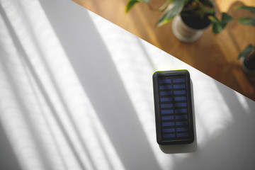 ソーラーパネルの充電器