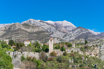 Fototapeta na wymiar Stari Bar ruins in Montenegro