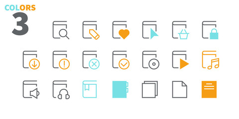 Reading View Outlined Pixel Perfect Well-crafted Vector Thin Line Icons 48x48 Ready for 24x24 Grid for Web Graphics and Apps with Editable Stroke. Simple Minimal Pictogram Part 2-3