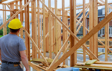 Building Inspector Looking At New Property