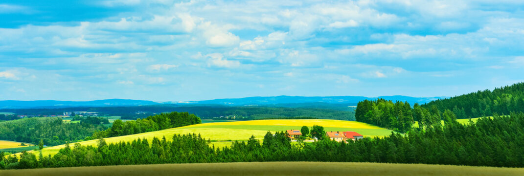 Summer fields in Germany. © denis_333
