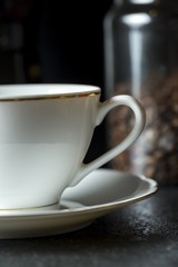 Coffee composition with tools for preparing espresso