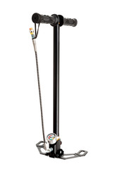 manual air pump isolated on white