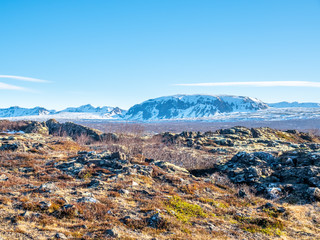 Naklejka premium Thingvellir, national park in Iceland