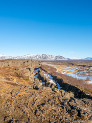 Thingvellir, national park in Iceland