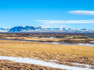 Thingvellir, national park in Iceland