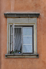 Fototapeta na wymiar Window in Gdansk, Poland