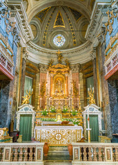 Fototapeta na wymiar Church of Santa Maria in Via, in Rome, Italy.