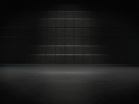 Product showcase spotlight background,Abstract empty space.3D rendering