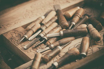 Wood engraving tools
