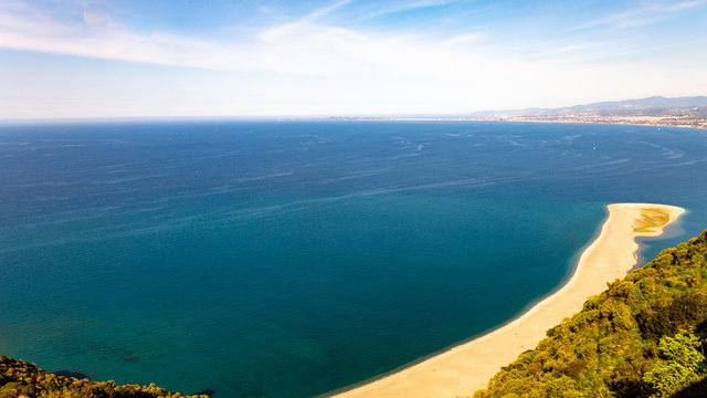 The beach at Capo Tindari, Sicily