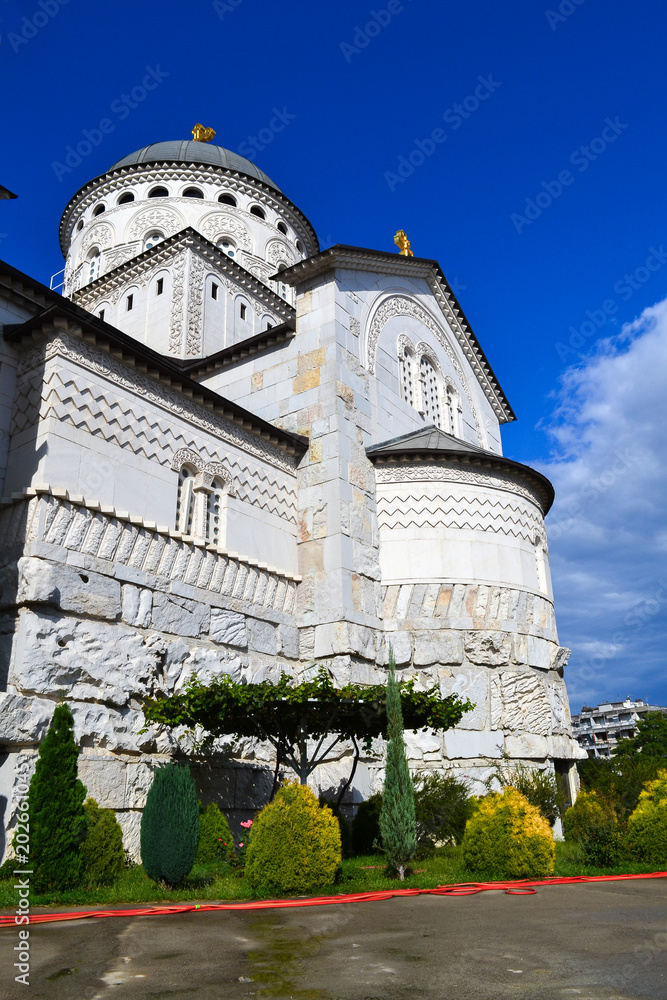 Wall mural Cathedral of the Resurrection of Christ in Podgorica, Montenegro