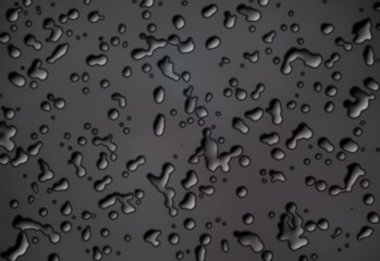 Abstract background for design, water drops on glass