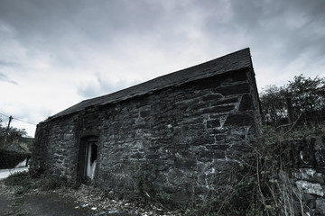 Old spooky barn