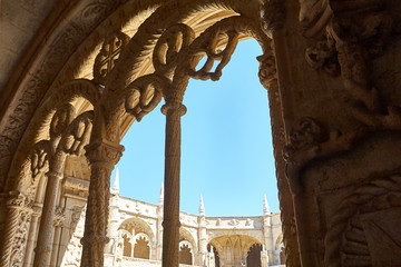 Jeronimos Monastery in Lisbon, Portugal