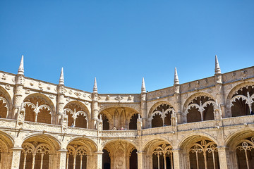 Obraz premium Jeronimos Monastery in Lisbon, Portugal