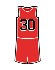 basket uniform illustration