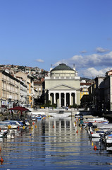 Canal Grande di Trieste Borgo Teresiano Friuli Venezia Giulia Italia