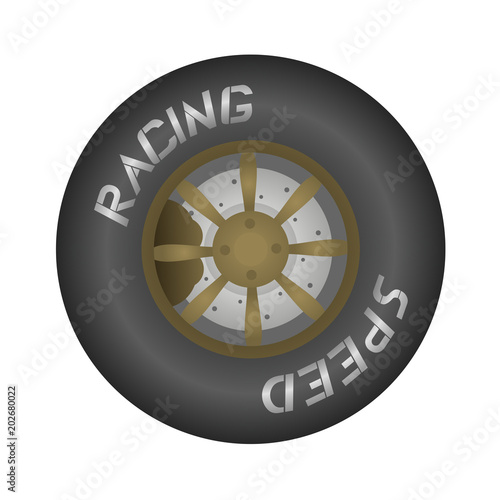 "Racing car tire" Imágenes de archivo y vectores libres de derechos en
