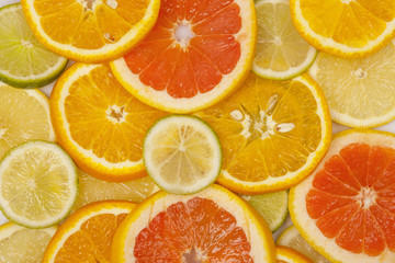 lime grapephruit lemon orange fresh