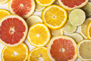 lime grapephruit lemon orange fresh