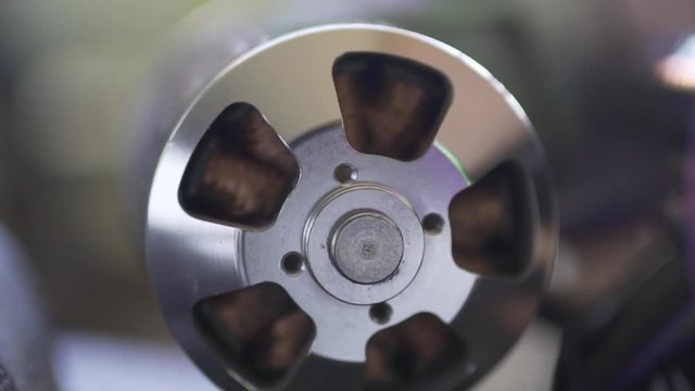 Longboard electric motor assembling, carbon board, extreme technology