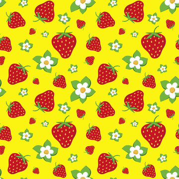 Muster Erdbeeren © singmuang