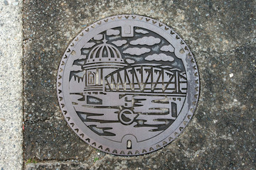 マンホールの蓋
