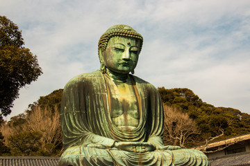 Great Giant Buddha of Kamakura, Japan.