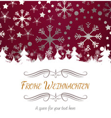 border against snowflake wallpaper pattern