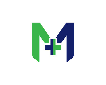 m letter hospital logo