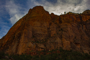 Fototapeta premium 4.7.2018 - hiking Angels Landing through Zion