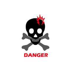 danger vector logo