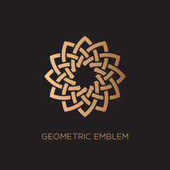 Geometric emblem