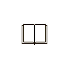 book icon. sign design