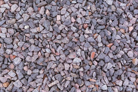 Top view of rubble texture.