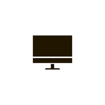 computer monitor icon. sign design