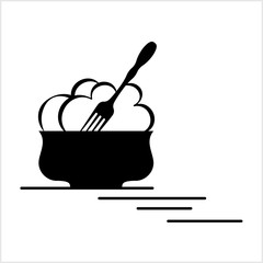 Food On Plate Icon