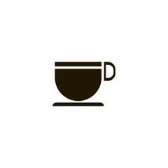 tea cup icon. sign design