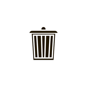 recycle bin icon. sign design