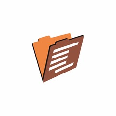 folder, file logo design for computer and data