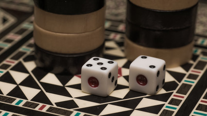 Board game backgammon